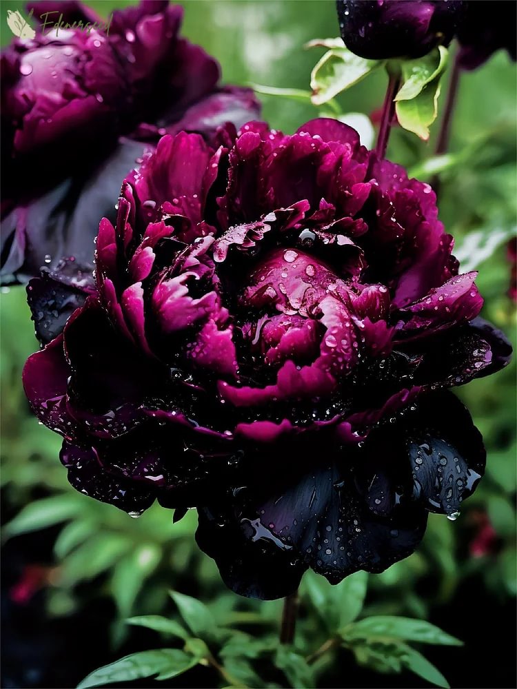 Black Beauty Peony Flower Seeds