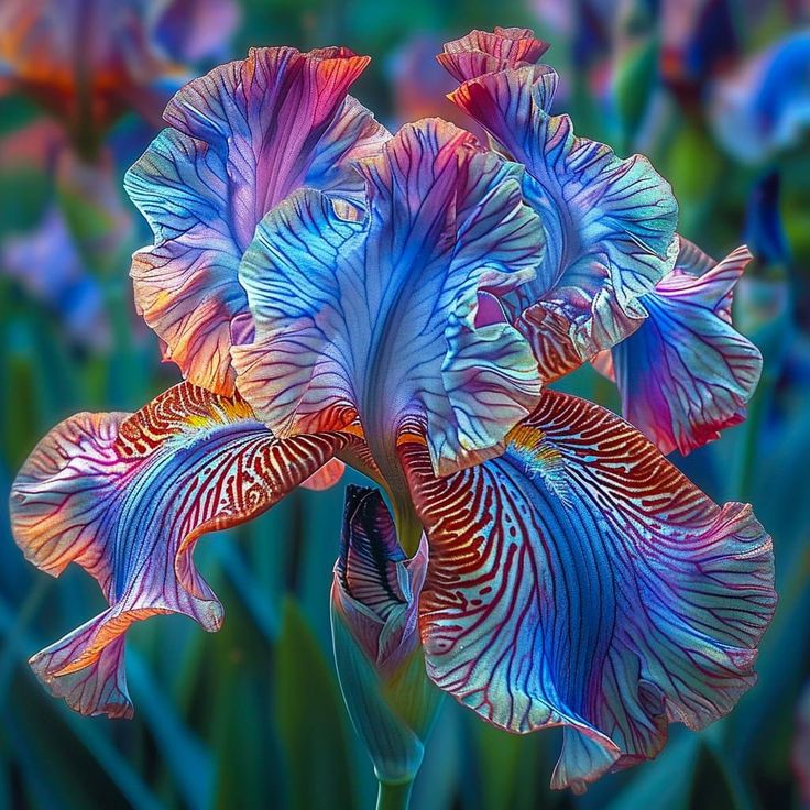 Emerald Wave-Rare Iris Bulbs⚜️