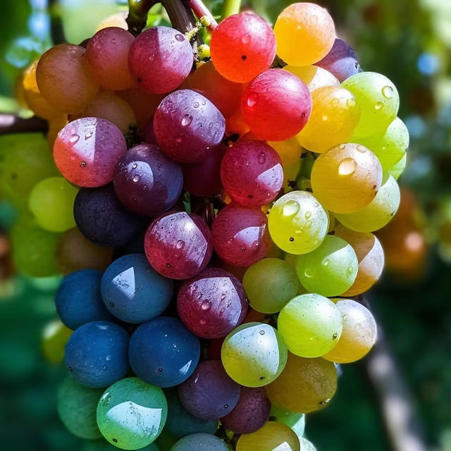 Rare Rainbow Hybrid Grape Organic
