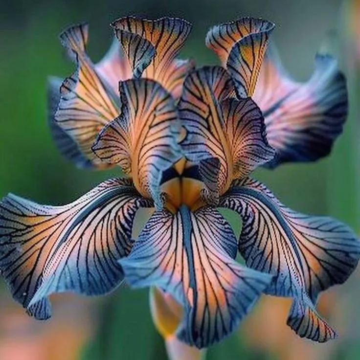 Black Starry Night-Rare Iris Bulbs⚜️