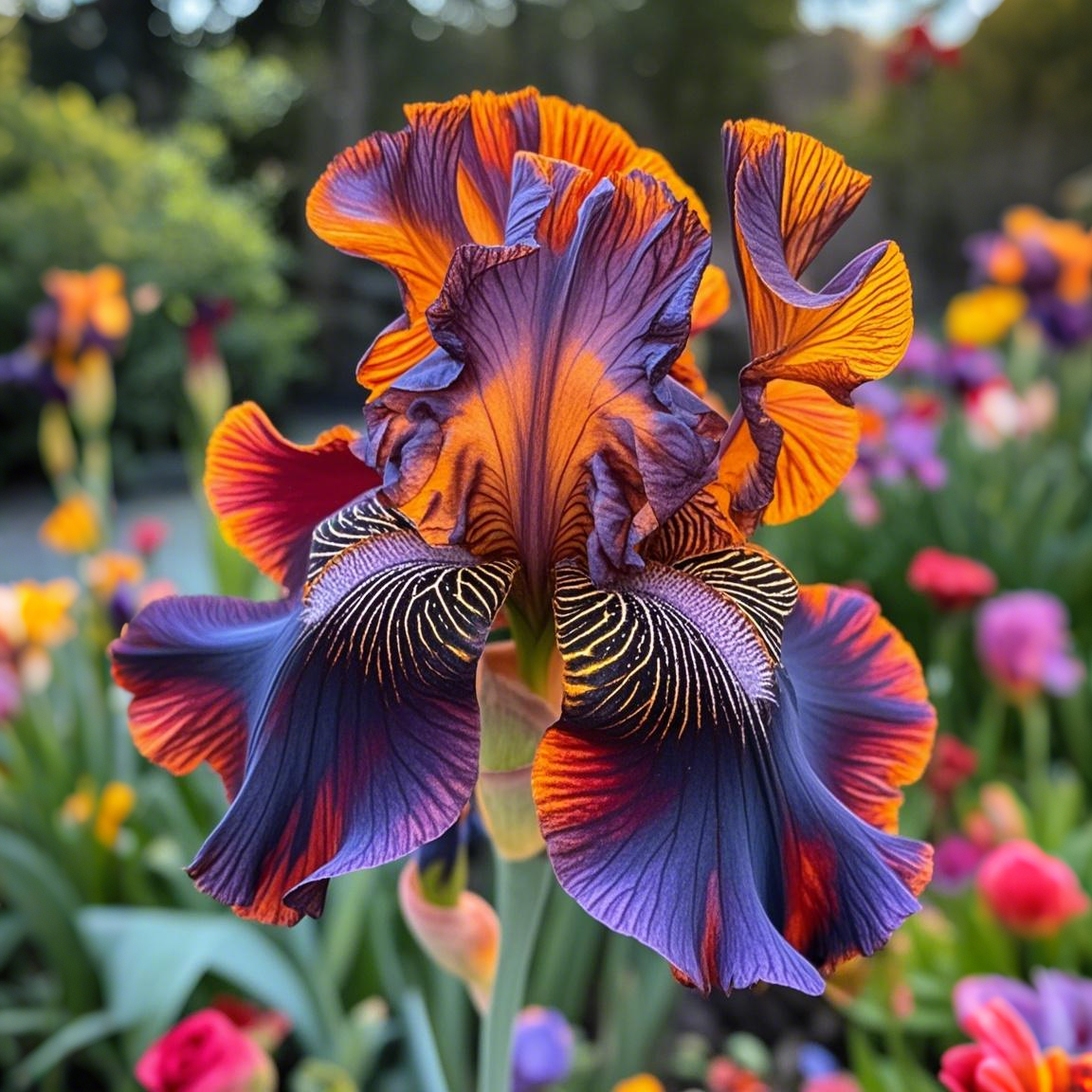 Sapphire Veil-Rare Iris Bulbs⚜️